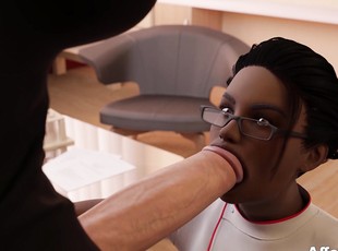 Медсестра, Загорелые, Секс в 3Д
